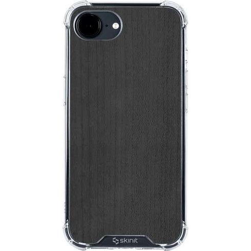 Ebony Wood iPhone 16e Clear Case