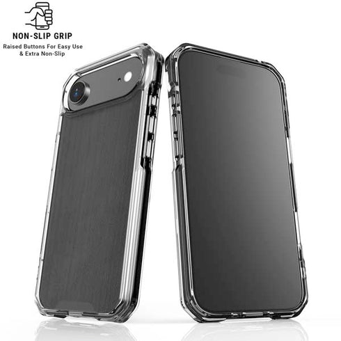 Ebony Wood iPhone 17 Air Clear Case