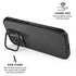 Ebony Wood iPhone 17 Kickstand Case