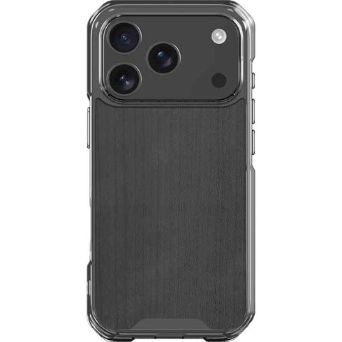 Ebony Wood iPhone 17 Pro Clear Case
