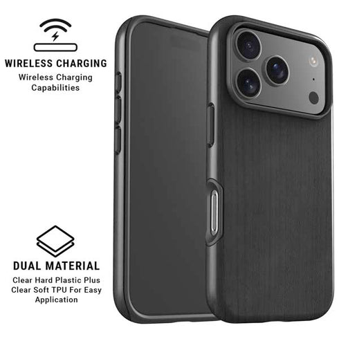 Ebony Wood iPhone 17 Pro Magsafe Impact Case