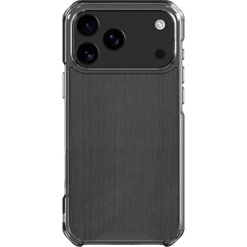 Ebony Wood iPhone 18 Pro Max Clear Case