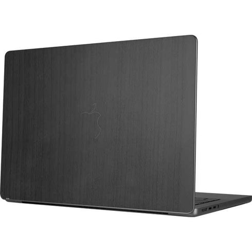 Ebony Wood Apple MacBook Pro 14-inch Skin