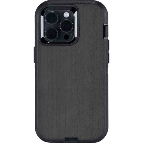 Ebony Wood Otterbox Defender iPhone Skin