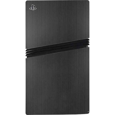 Ebony Wood PS5 Pro Disk Bundle Skin