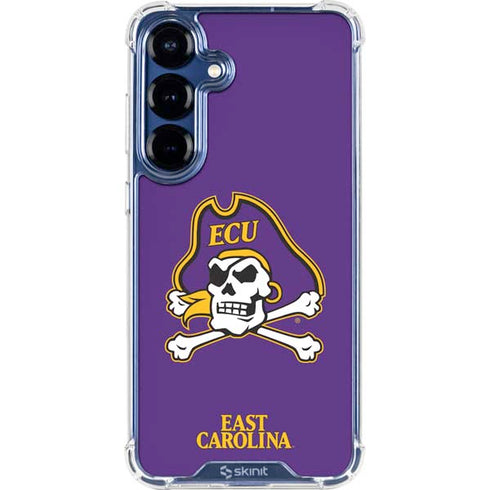 East Carolina University ECU Pirates Galaxy S25 Plus Clear Case