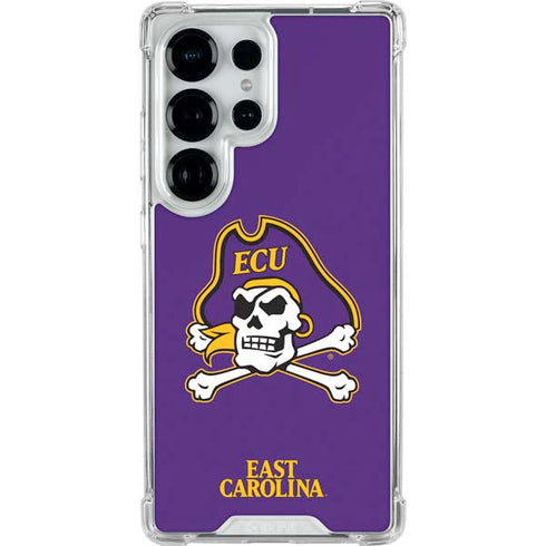 East Carolina University ECU Pirates Galaxy S25 Ultra Clear Case