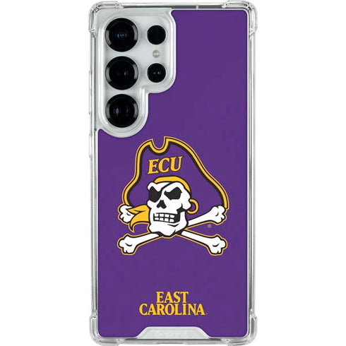 East Carolina University ECU Pirates Galaxy S26 Ultra Clear Case