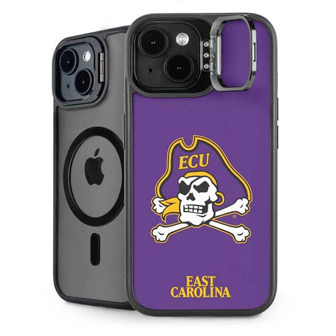 East Carolina University ECU Pirates iPhone 15 Plus Kickstand Case