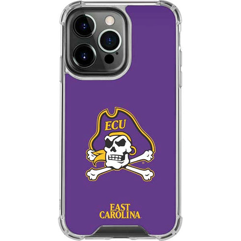 East Carolina University ECU Pirates iPhone 16 Pro Clear Case