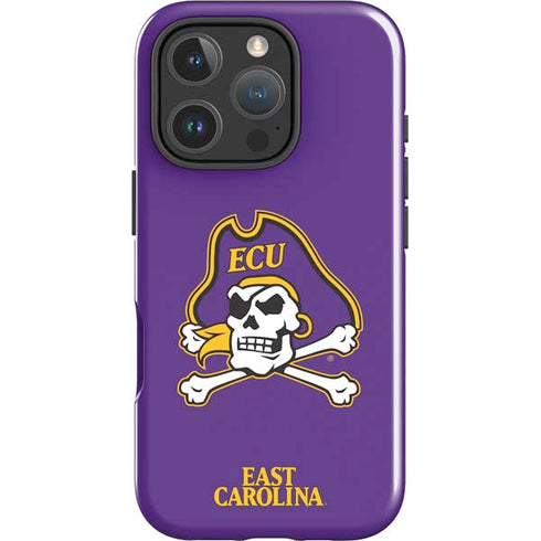 East Carolina University ECU Pirates iPhone 16 Pro Max Impact Case