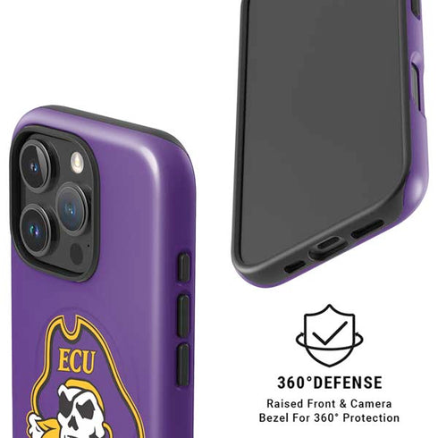 East Carolina University ECU Pirates iPhone 16 Pro Max Magsafe Impact Case