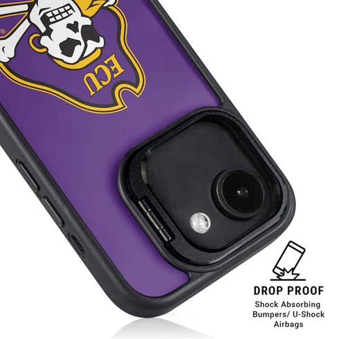 East Carolina University ECU Pirates iPhone 16e Kickstand Case