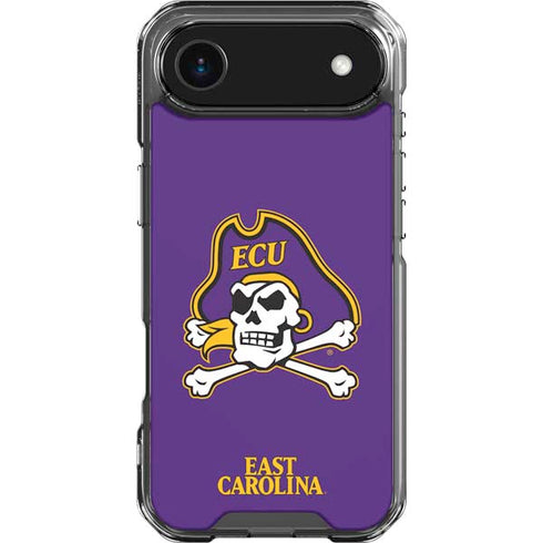 East Carolina University ECU Pirates iPhone 17 Air Clear Case