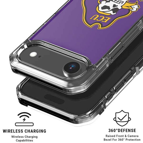 East Carolina University ECU Pirates iPhone 17 Air Clear Case