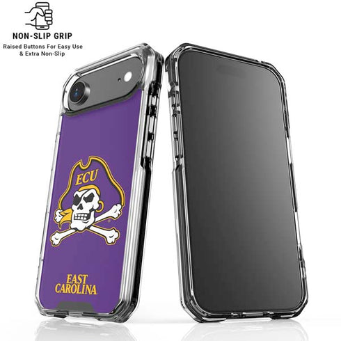 East Carolina University ECU Pirates iPhone 17 Air Clear Case