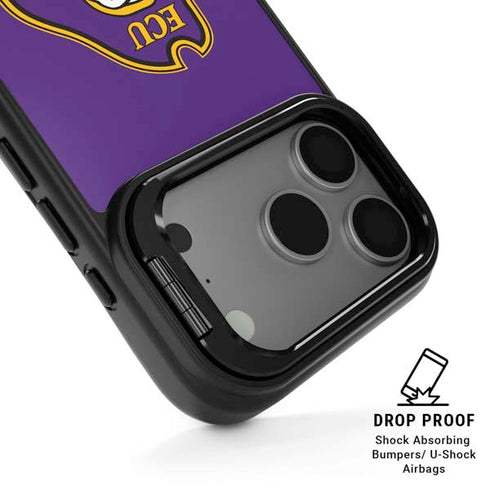 East Carolina University ECU Pirates iPhone 17 Pro Kickstand Case