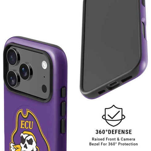 East Carolina University ECU Pirates iPhone 17 Pro Max Magsafe Impact Case