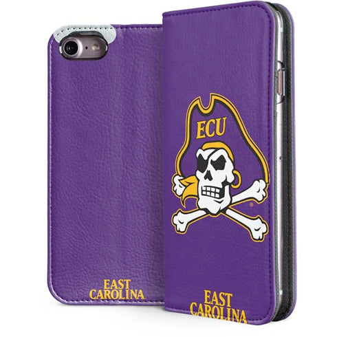 East Carolina University ECU Pirates iPhone 7 Folio Case