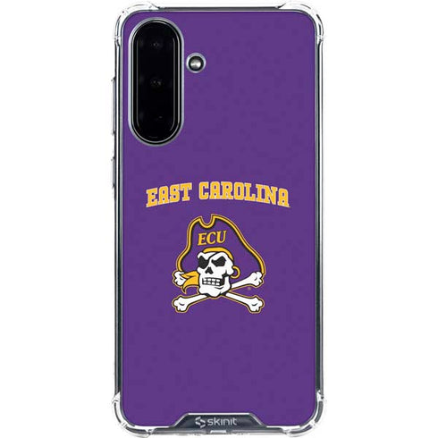East Carolina University ECU Pirates Logo Galaxy A36 5G Clear Case