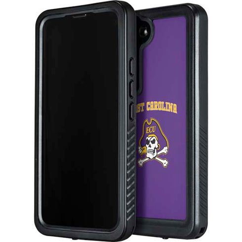 East Carolina University ECU Pirates Logo Galaxy S24 Plus Waterproof Case