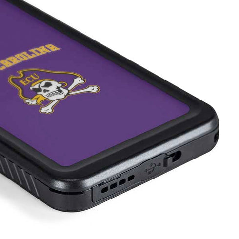 East Carolina University ECU Pirates Logo Galaxy S24 Plus Waterproof Case