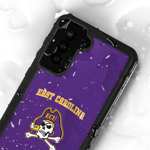 East Carolina University ECU Pirates Logo Galaxy S24 Plus Waterproof Case
