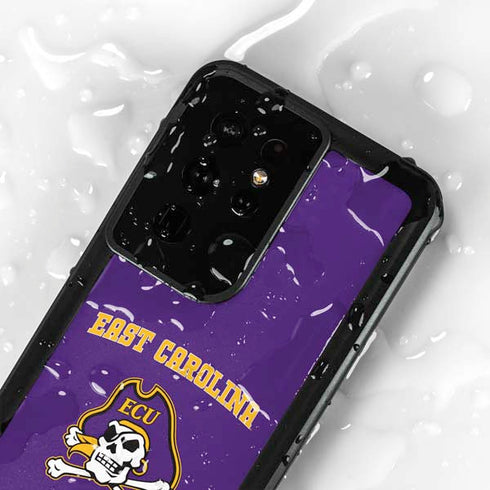 East Carolina University ECU Pirates Logo Galaxy S24 Ultra Waterproof Case