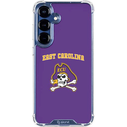 East Carolina University ECU Pirates Logo Galaxy S25 Clear Case
