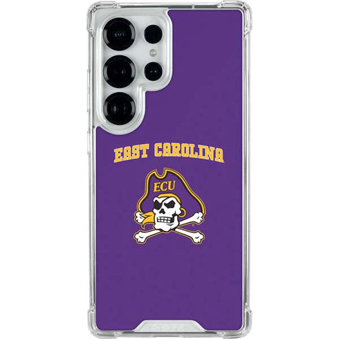 East Carolina University ECU Pirates Logo Galaxy S26 Ultra Clear Case