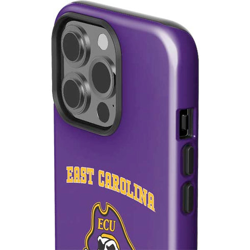 East Carolina University ECU Pirates Logo iPhone 15 Pro Impact Case