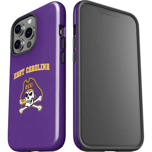 East Carolina University ECU Pirates Logo iPhone 15 Pro Impact Case