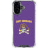 East Carolina University ECU Pirates Logo iPhone 16 Plus Clear Case