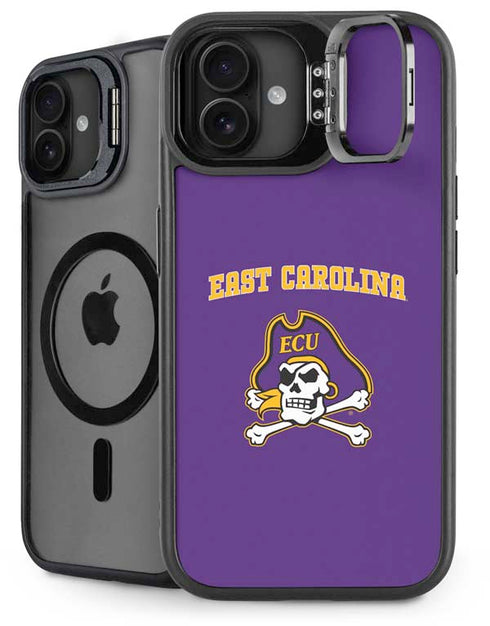 East Carolina University ECU Pirates Logo iPhone 16 Plus Kickstand Case