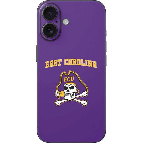 East Carolina University ECU Pirates Logo iPhone 16 Skin