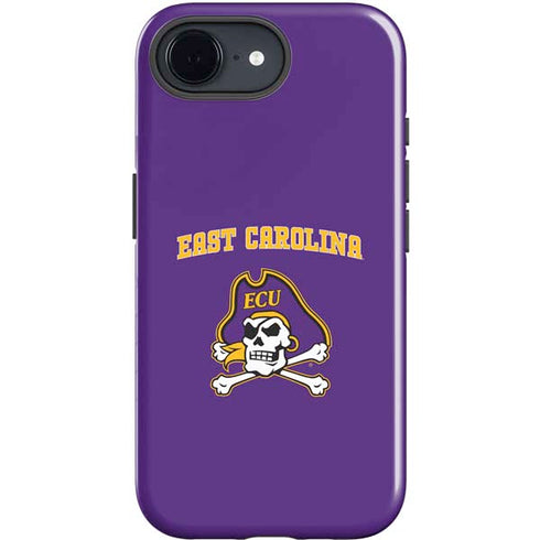 East Carolina University ECU Pirates Logo iPhone 16e Impact Case