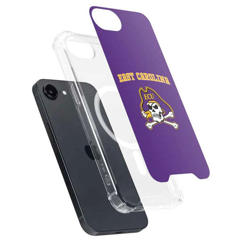 East Carolina University ECU Pirates Logo iPhone 16e MagSafe Case