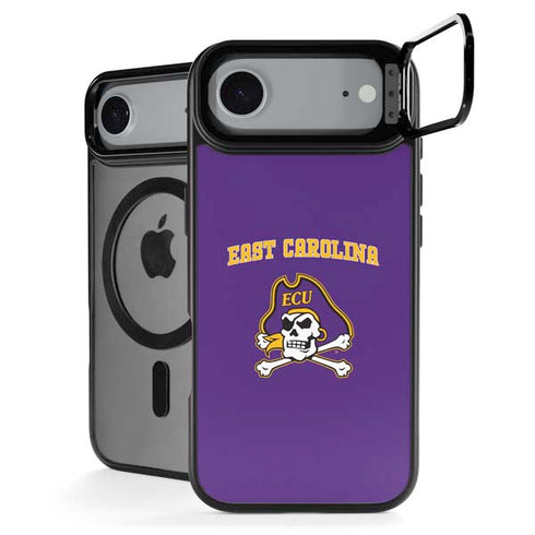 East Carolina University ECU Pirates Logo iPhone 17 Air Kickstand Case