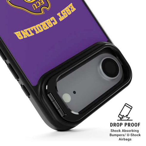 East Carolina University ECU Pirates Logo iPhone 17 Air Kickstand Case