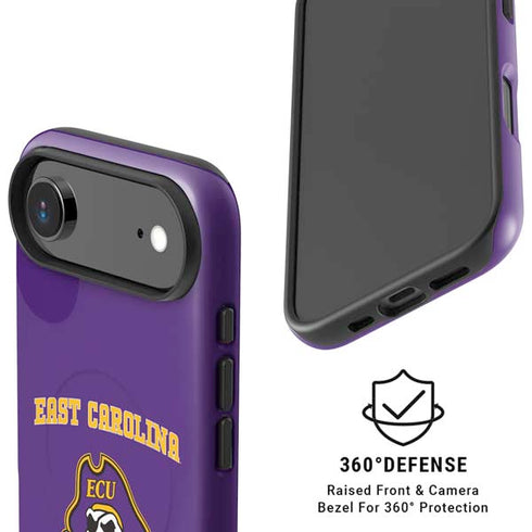 East Carolina University ECU Pirates Logo iPhone 17 Air Magsafe Impact Case