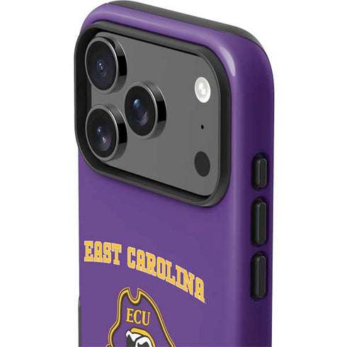East Carolina University ECU Pirates Logo iPhone 17 Pro Impact Case
