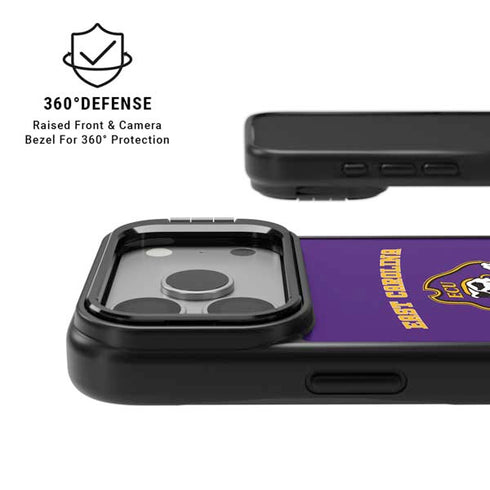 East Carolina University ECU Pirates Logo iPhone 17 Pro Kickstand Case