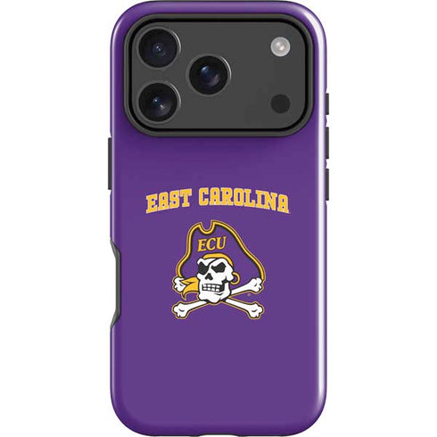 East Carolina University ECU Pirates Logo iPhone 17 Pro Max Impact Case