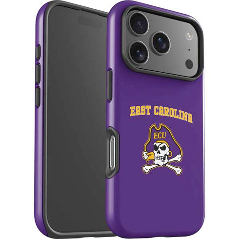 East Carolina University ECU Pirates Logo iPhone 17 Pro Max Impact Case