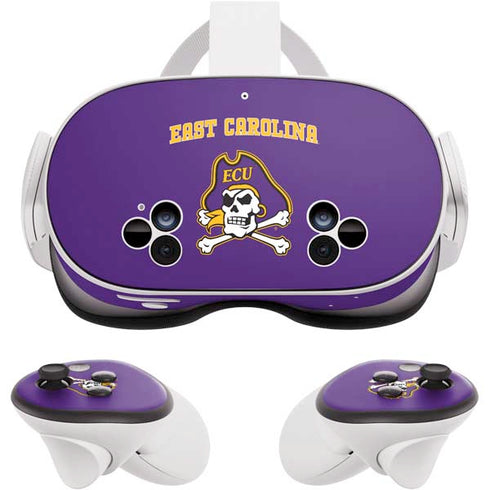 East Carolina University ECU Pirates Logo Meta Quest 3S Skin