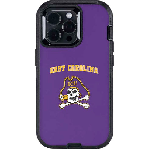 East Carolina University ECU Pirates Logo Otterbox Defender iPhone Skin