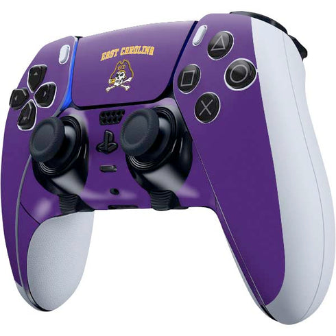East Carolina University ECU Pirates Logo PS5 DualSense Edge Pro Controller Skin