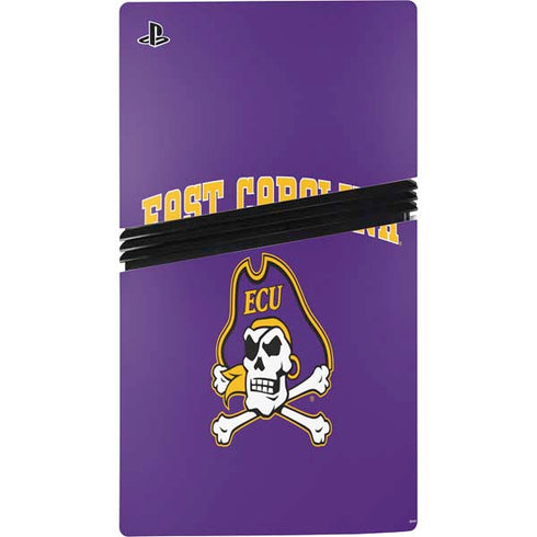 East Carolina University ECU Pirates Logo PS5 Pro Console Skin