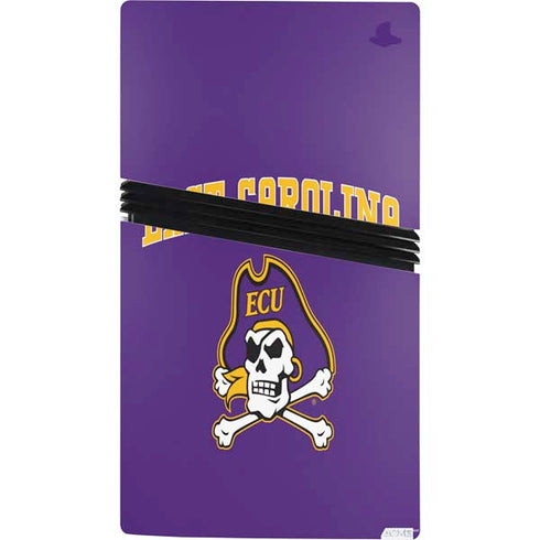 East Carolina University ECU Pirates Logo PS5 Pro Console Skin