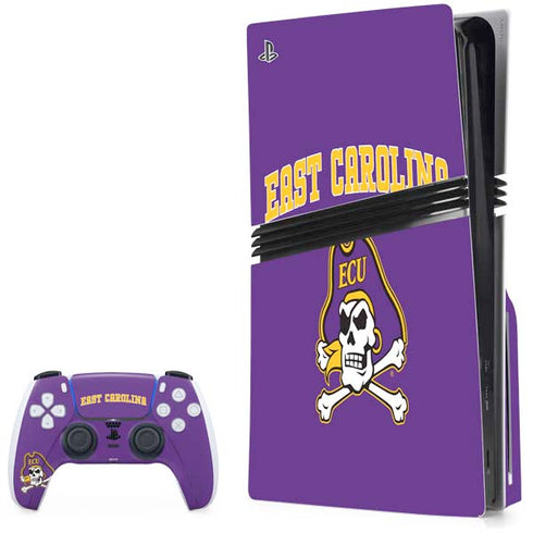 East Carolina University ECU Pirates Logo PlayStation PS5 Skins